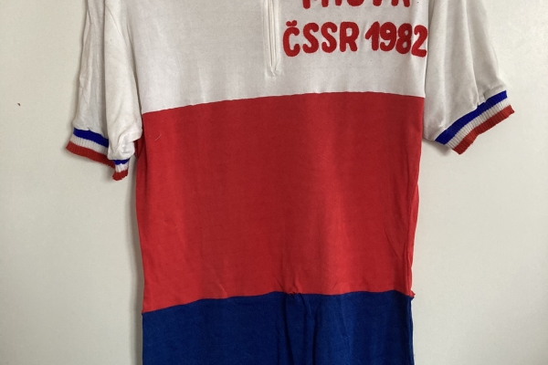 Originální cyklistický dres - MISTR ČSSR 1982