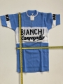 Originální bavlněný dres Bianchi Campagnolo Castelli - 80.léta